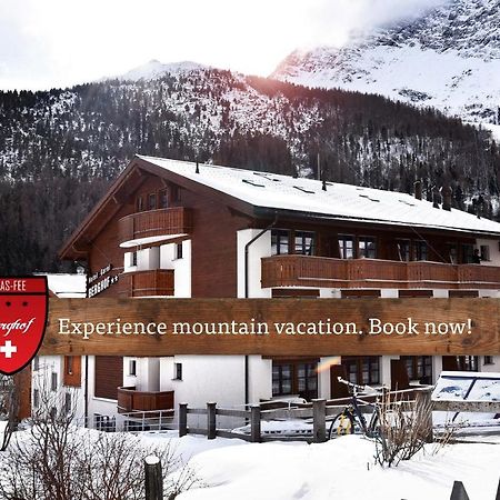 Saas Fee Berghof Garni - The Dom Collection B&B 외부 사진