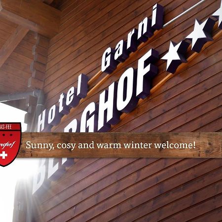 Saas Fee Berghof Garni - The Dom Collection B&B 외부 사진