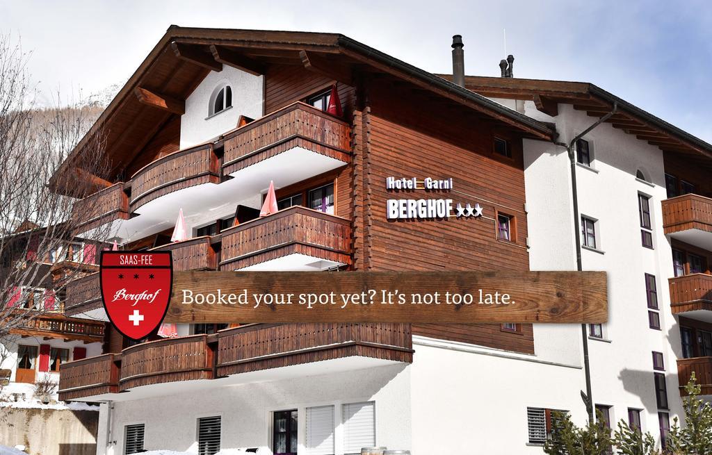 Saas Fee Berghof Garni - The Dom Collection B&B 외부 사진